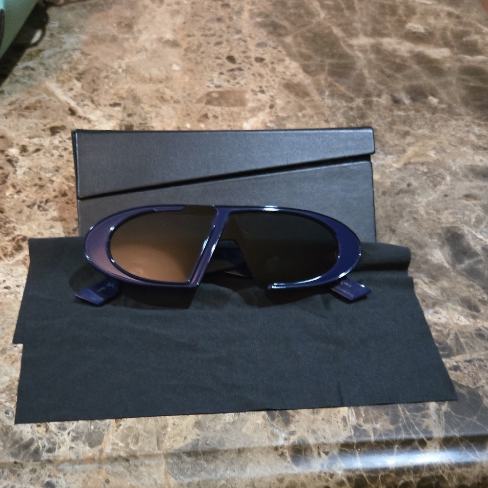 Dior Blue Sporty Sunglasses